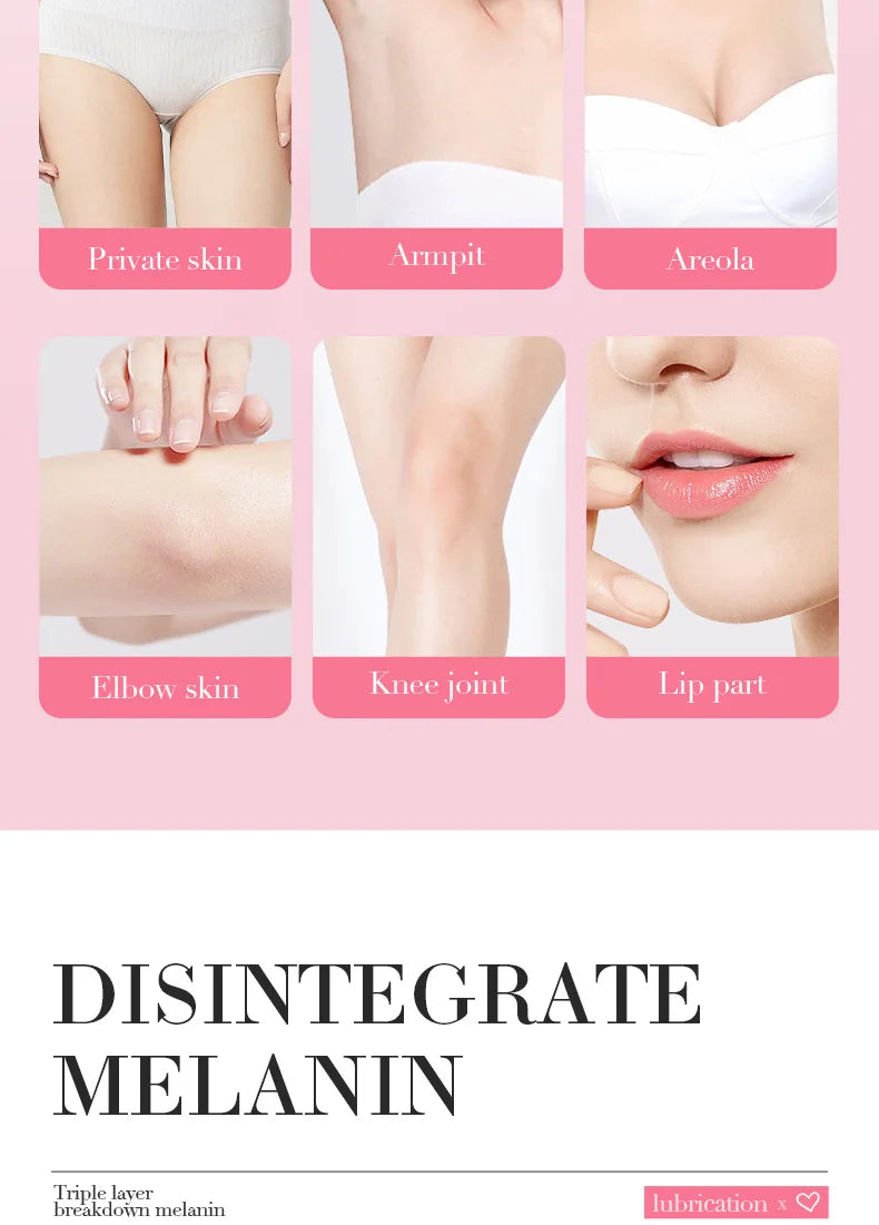Body Whitening Cream for Arms, Thighs, and Underarms