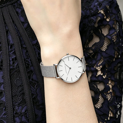 Hannah Martin Women 36mm Rose Gold Quartz Watch