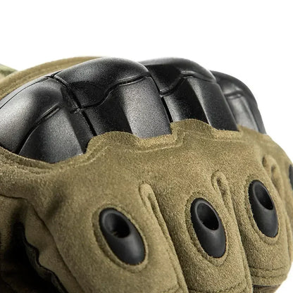 Tactical Touch Screen Motorcycle Gloves Black Green Brown