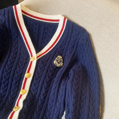 Cashmere V Neck Pullover Knitwear Jumper for Women