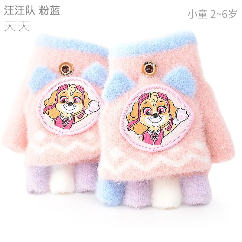 Paw Patrol Winter Gloves for Kids Unisex Polyester