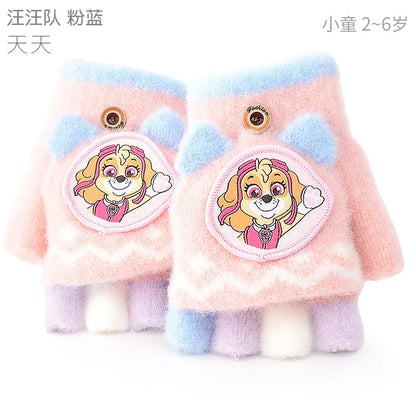 Paw Patrol Winter Gloves for Kids Unisex Polyester