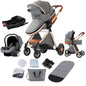 Lightweight 3 in 1 Baby Stroller Travel System