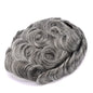 Topunique Swiss Lace Men Toupee Hair Replacement System