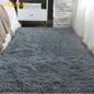 VIKAMA Solid Color Polyester Plush Carpet