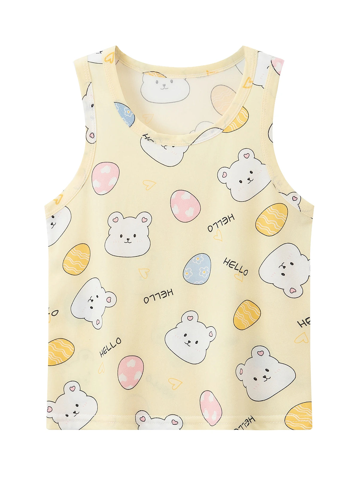 Children's Summer Short Sleeve Shorts Set