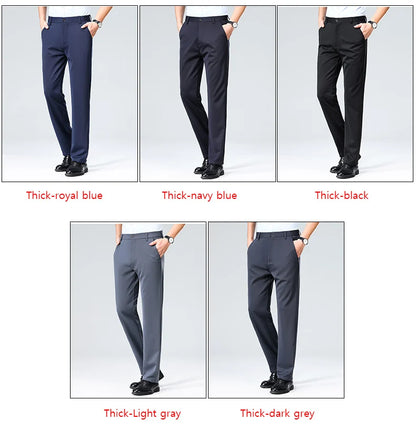 Men's Summer Casual Suit Pants Plus Size 28-42