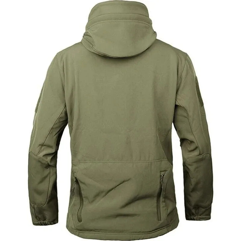 Men's Hooded Tactical Waterproof Bomber Jacket