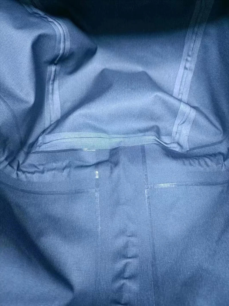 Three Layer Waterproof Windbreaker Jacket for Camping