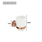 Brushed Rose Gold Metal Bath Hardware Set