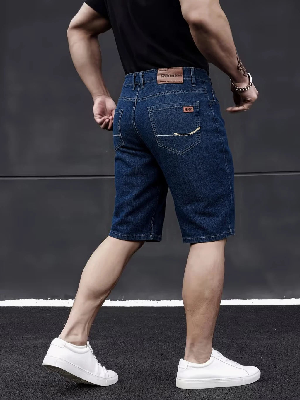 Wthinlee Men's Casual Straight Denim Jeans