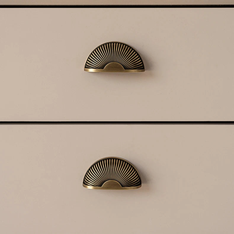 Brushed Antique Brass Kitchen Cabinet Pull Handle