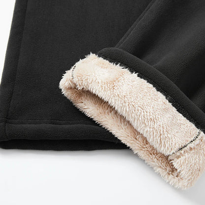 Unisex Winter Fleece Liner Drawstring Sweatpants