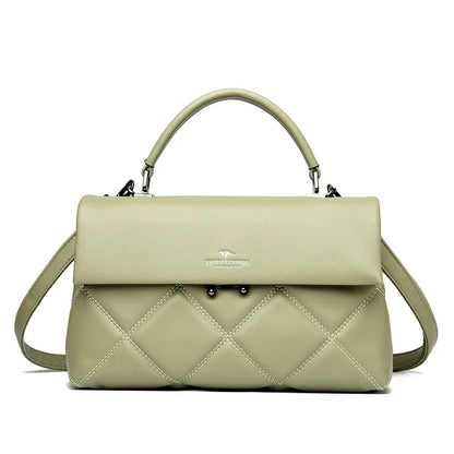 Women's Soft Leather Crossbody Handbag