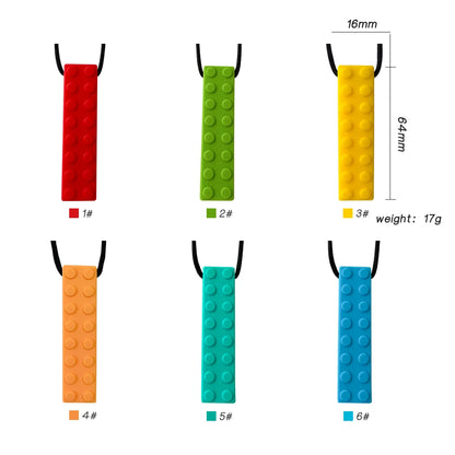 Silicone Teether Chew Necklace for Kids