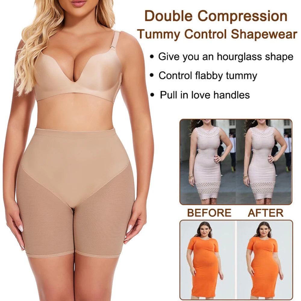 High Waist Breathable Shaping Shorts for Women