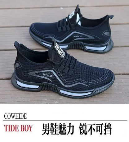 Men's Breathable Slip-On Sport Sneakers for Gym and Walking