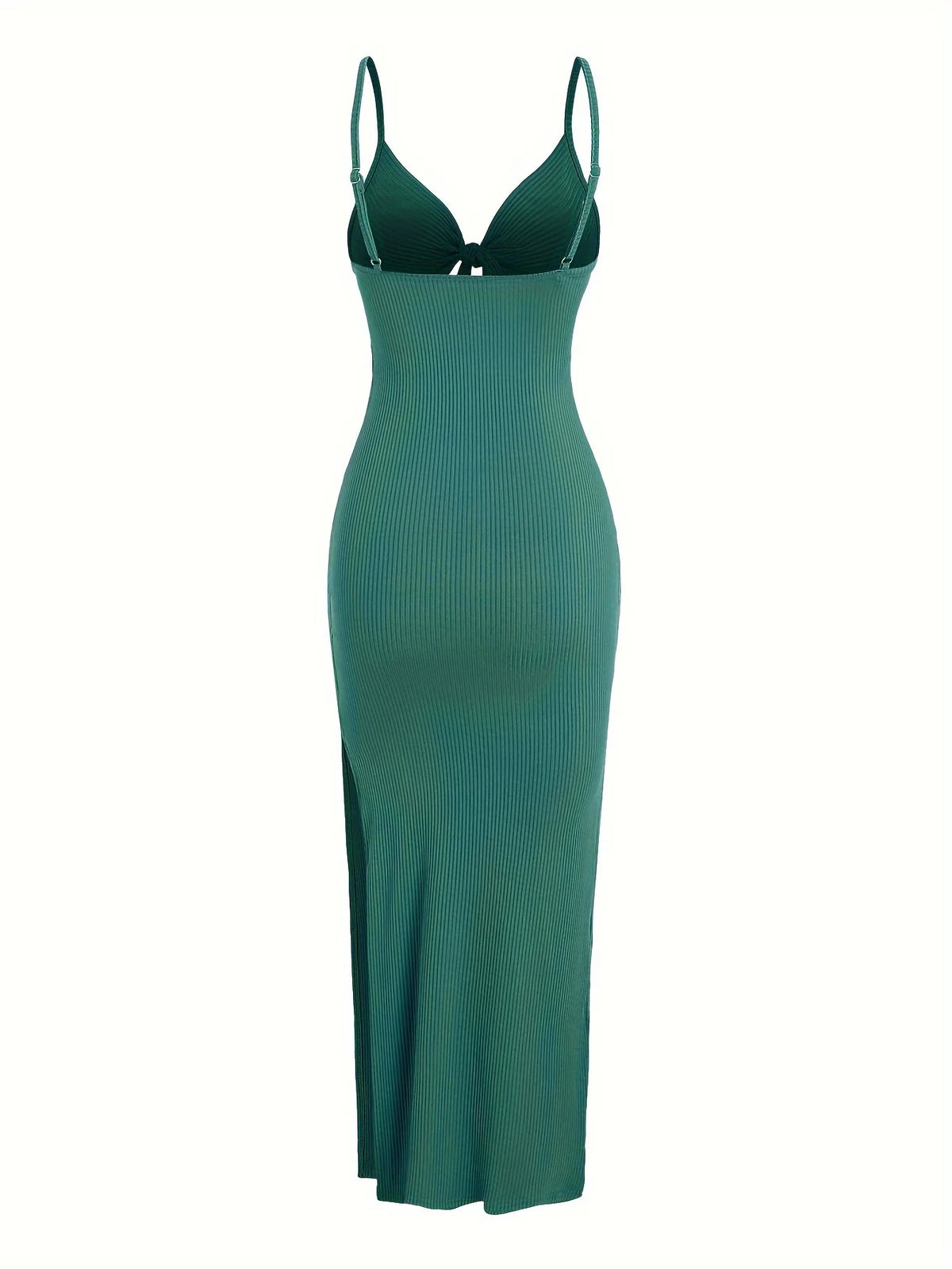 Knit Backless Sleeveless Dress for Women