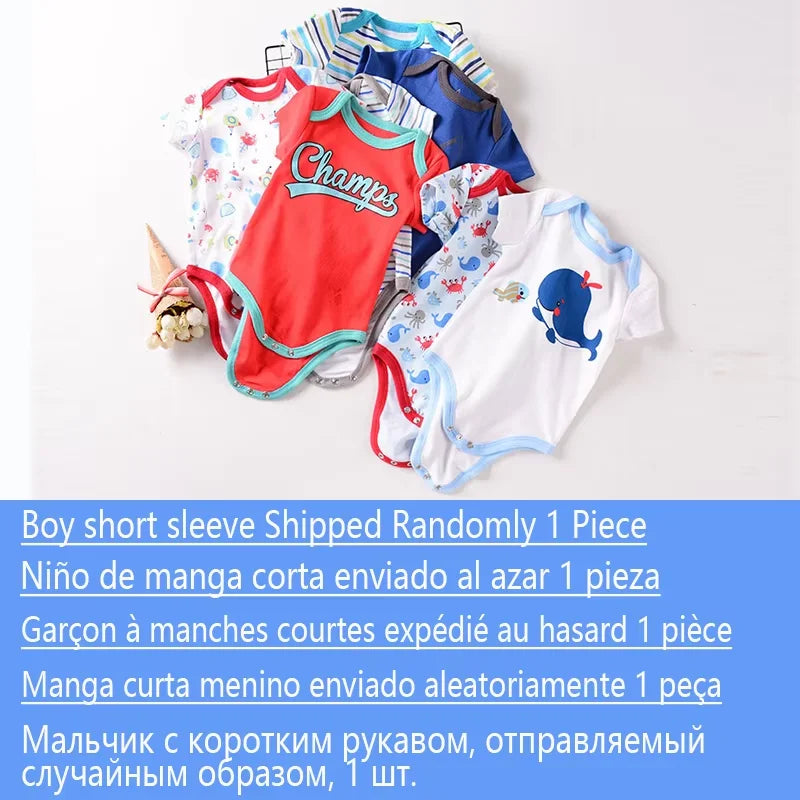 Baby Bodysuit Summer Romper for Newborns 0-12M