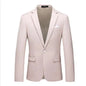 Bright Green Men's Blazer, Polyester Slim Fit Jacket