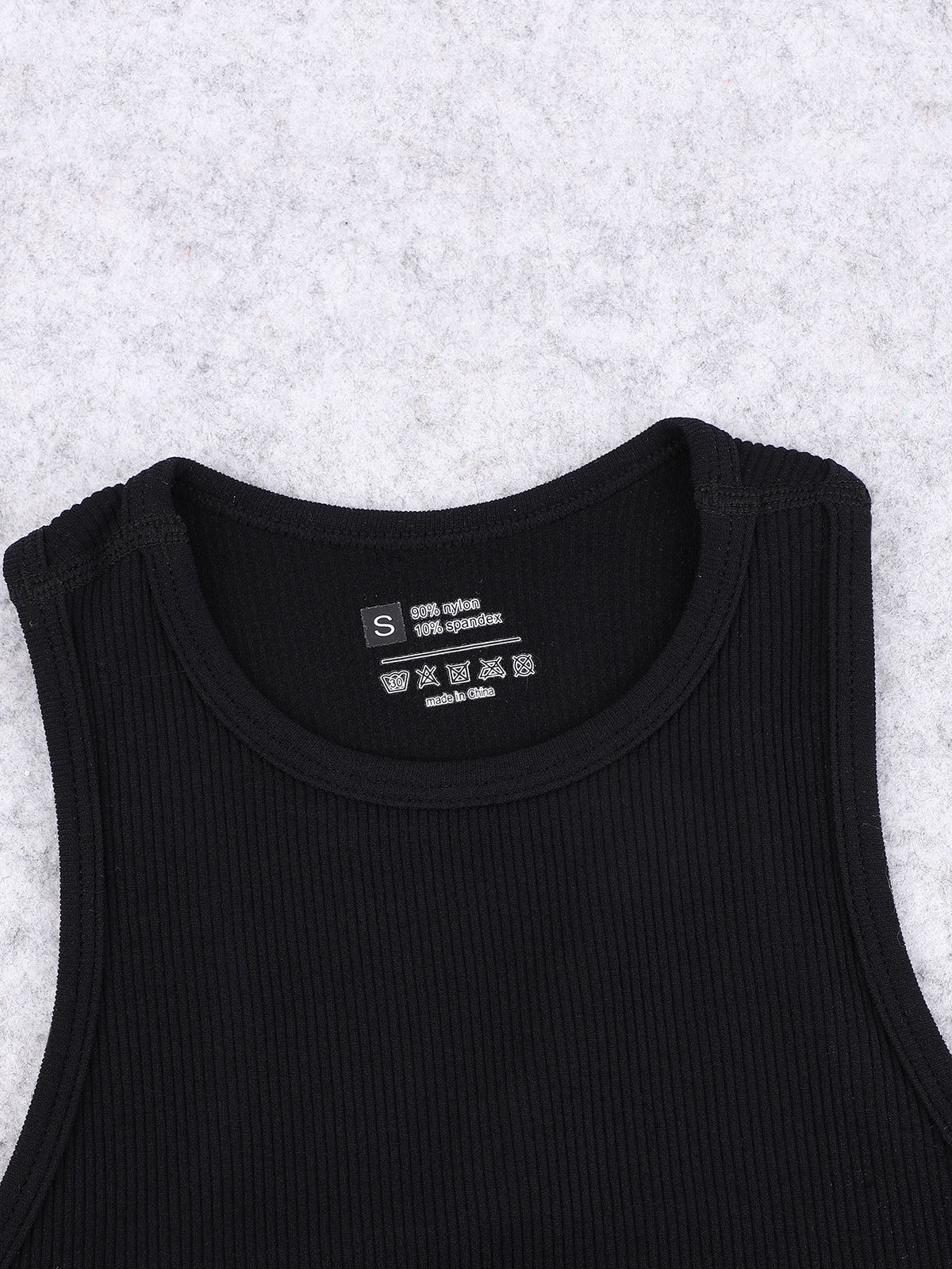 Nylon Seamless Knitted Yoga Vest for Women