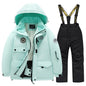 Winter Skiing Suit for Boys and Girls, Waterproof Polyester