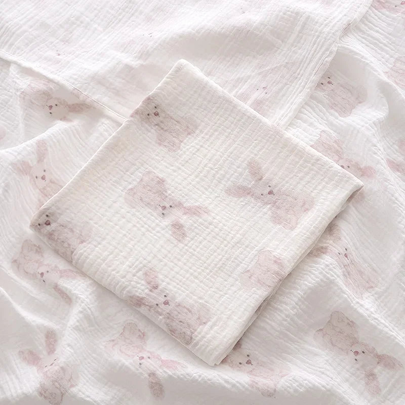 Cotton Muslin Blanket for Newborns and Babies