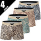 Men's Printed Boxer Shorts Comfortable Plus Size