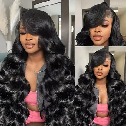 Brazilian Body Wave Virgin Human Hair Wig 360 Lace Frontal