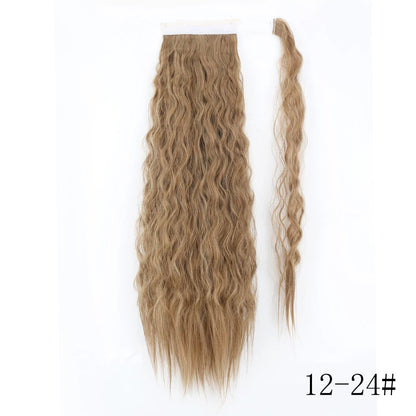 Long Straight Clip-in Ponytail Hair Extension Black