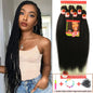 26 Inch Pre Stretched Blonde Ombre Braiding Hair