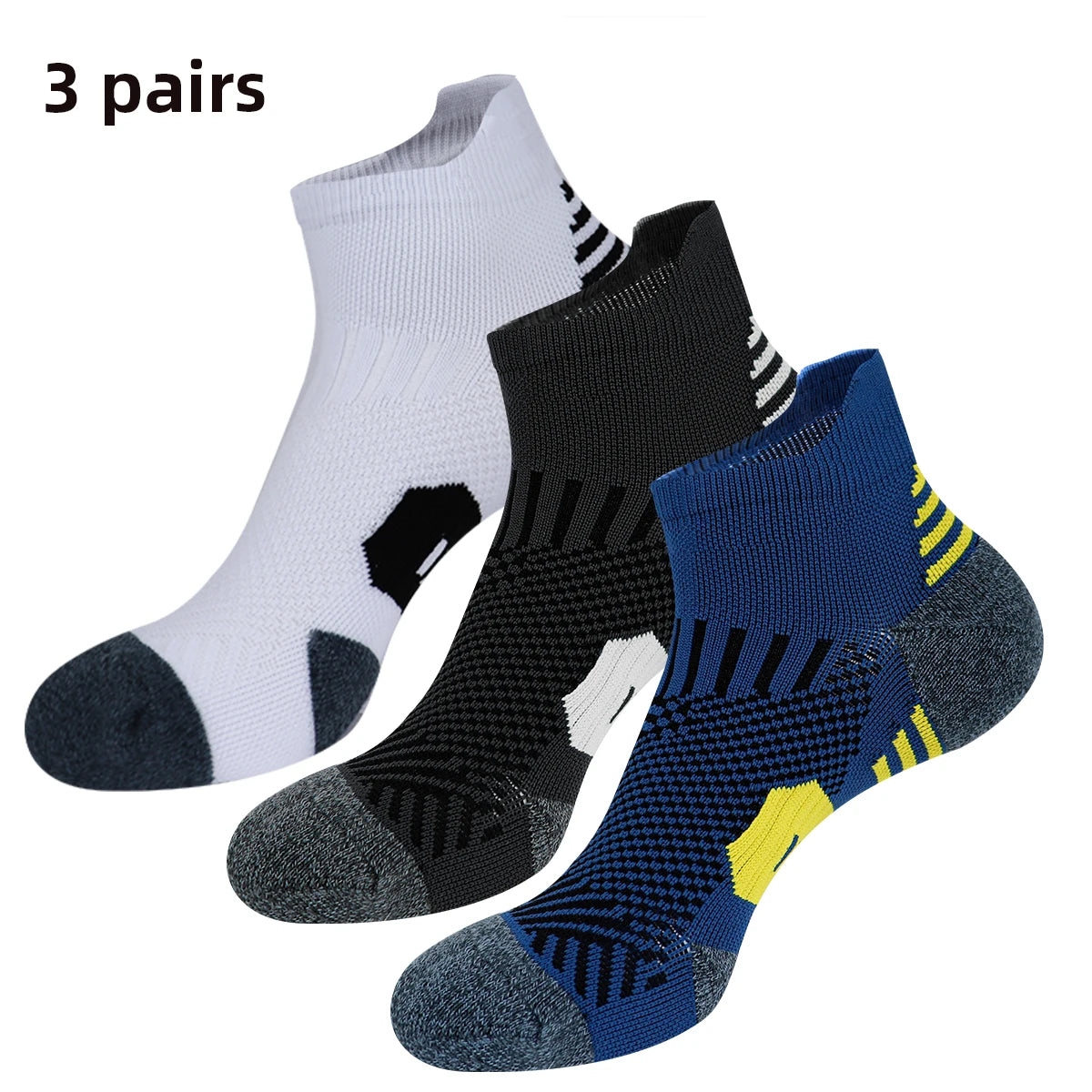 Non-Slip Polyester Sports Socks for Running