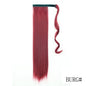 Long Straight Clip-in Ponytail Hair Extension Black
