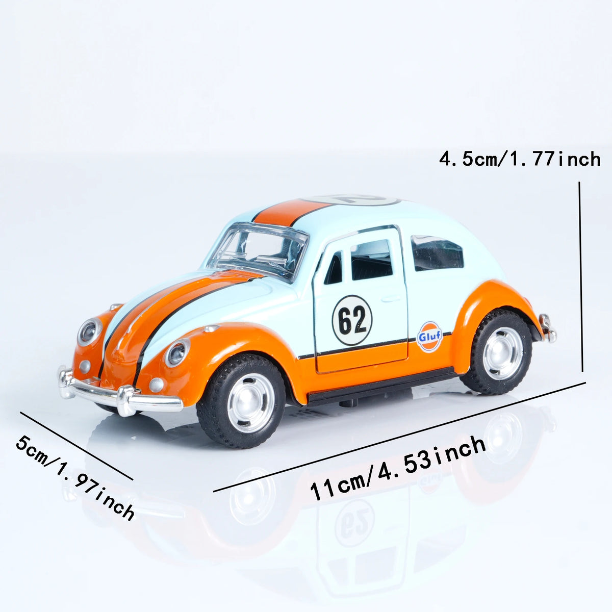 1:36 Retro Beetle Die-Cast Model Car Ornament