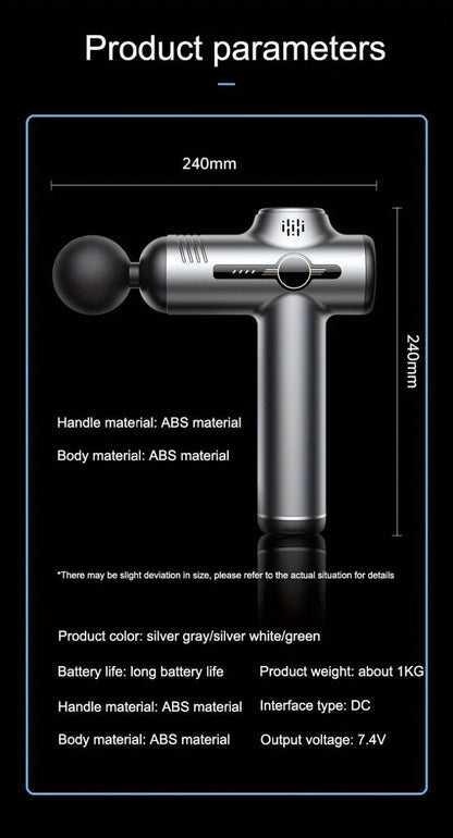 Deep Tissue Massage Gun -Electric Muscle Massager