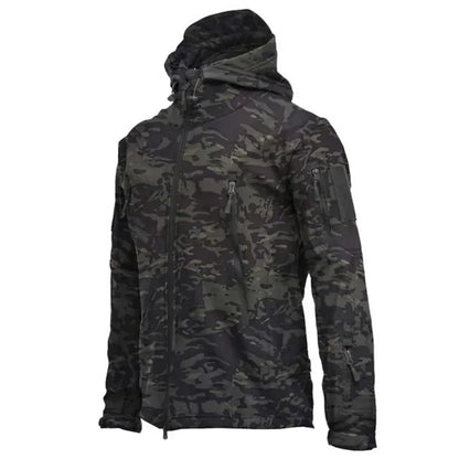 Men's Tactical Windproof Waterproof Soft Shell Jacket