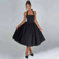 Townlike Halter A-line Mini Ball Gown Dress for Women