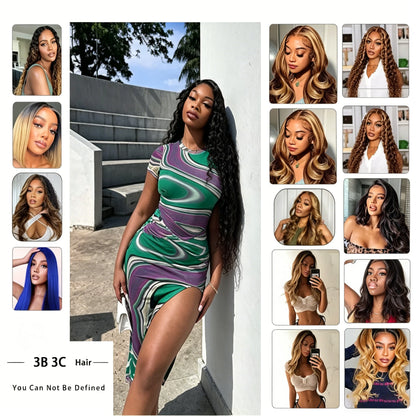 Brazilian Body Wave Virgin Human Hair Wig 360 Lace Frontal