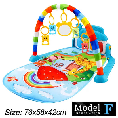 Baby Fitness Stand Music Play Gym Activity Toy