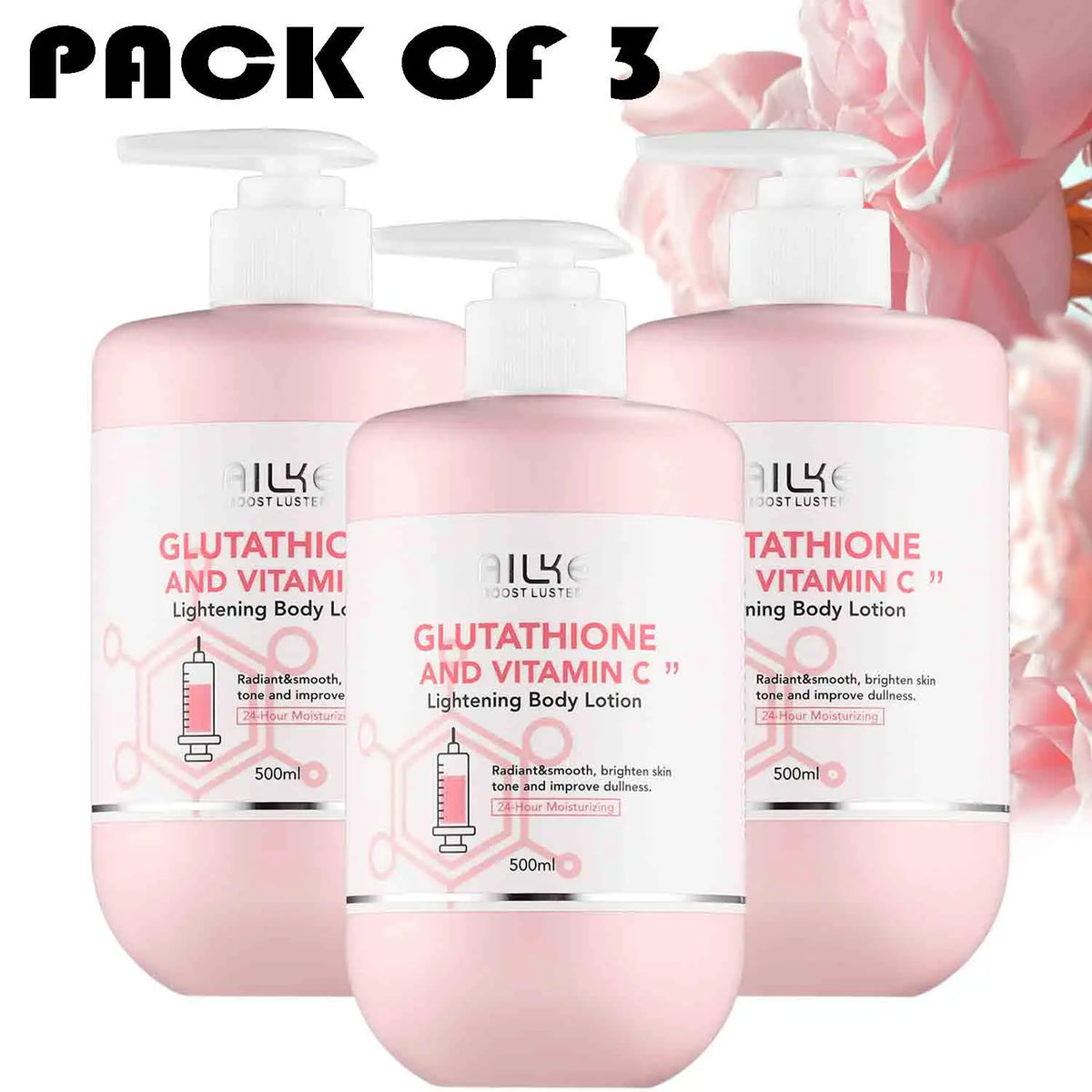 AILKE Vitamin C & Glutathione Skincare Set