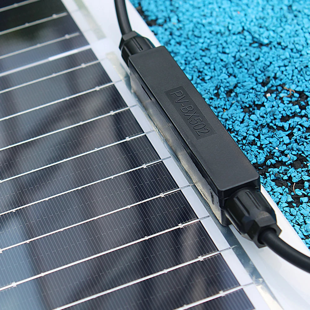 ASUNERGE 12V Flexible Monocrystalline Solar Panel 100W
