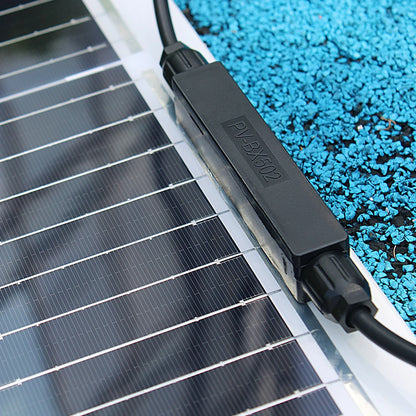 ASUNERGE 12V Flexible Monocrystalline Solar Panel 100W