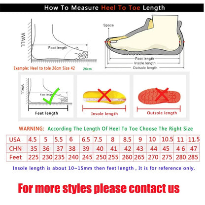 Men's Breathable Lightweight Marathon Sports Shoes