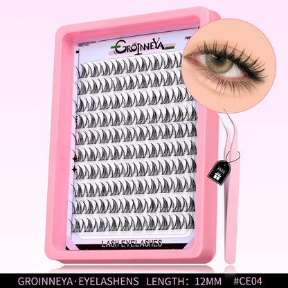 GROINNEYA C-Curl Cluster Eyelashes