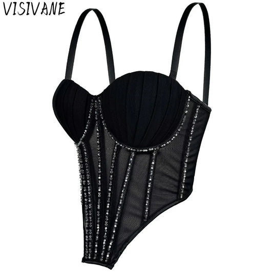 Y2K Women’s Camisole Tank Top Corset for Parties