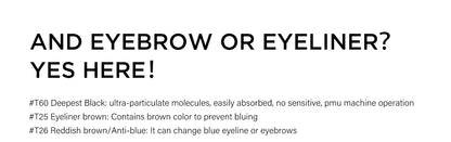 FAMISOO 5ML Permanent Makeup Pigment for Lips and Eyebrows