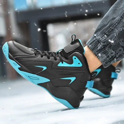 Men's Breathable Casual Sneakers with Lace-Up Closure