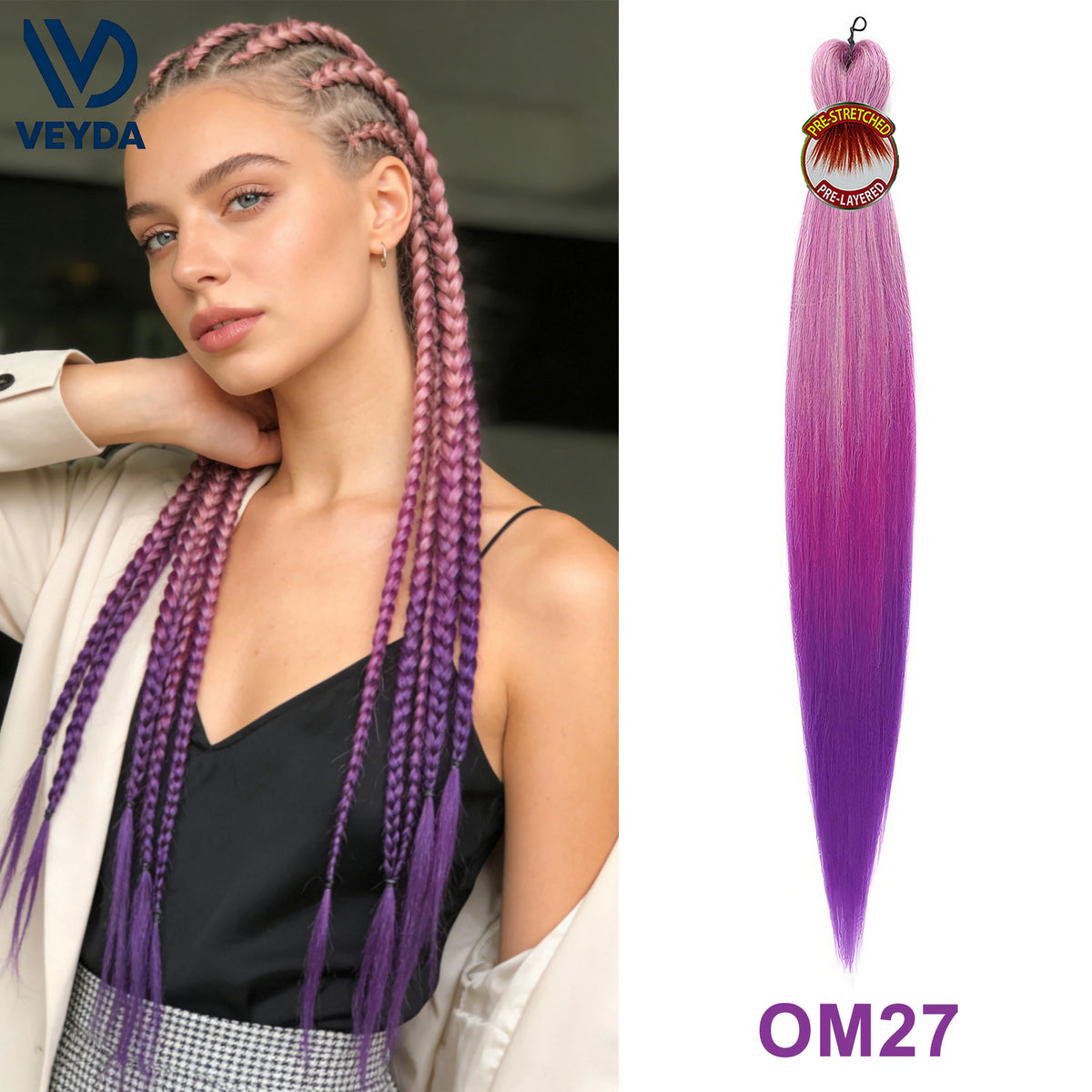 26 Inch Kanekalon Jumbo Box Crochet Hair Extensions