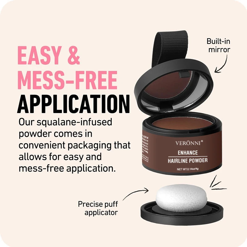 Hairline Powder for Thinning Hair - Long-Lasting Concealer