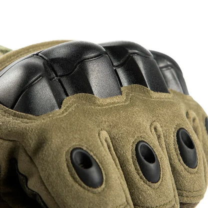 Tactical Touch Screen Motorcycle Gloves Black Green Brown